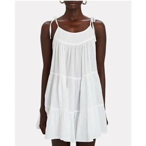 Honorine linen mini dress